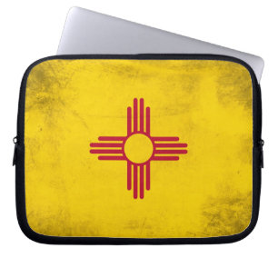 Funda Para Portátil Bandera del Estado de Nuevo México - Zia Sun