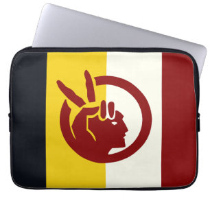 Funda Para Portátil bandera del Movimiento Indio Americano