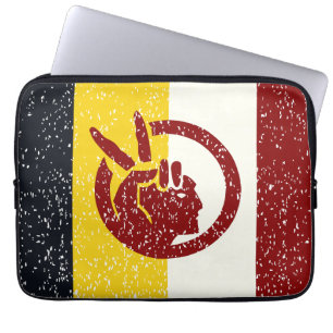 Funda Para Portátil bandera del Movimiento Indio Americano