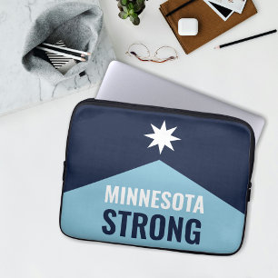 Funda Para Portátil Bandera del nuevo estado rebelde de Minnesota