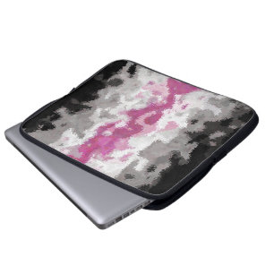 Funda Para Portátil Bandera del Orgullo Librafemenino Abstracto Marmor