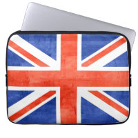 Bandera del Reino Unido Grunge