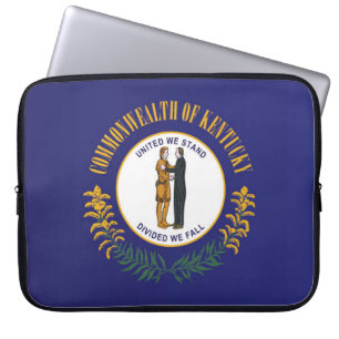 Funda Para Portátil Bandera estatal de Kentucky, Estados Unidos