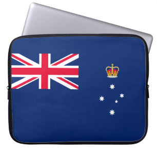 Funda Para Portátil Bandera estatal de Victoria (Australia)