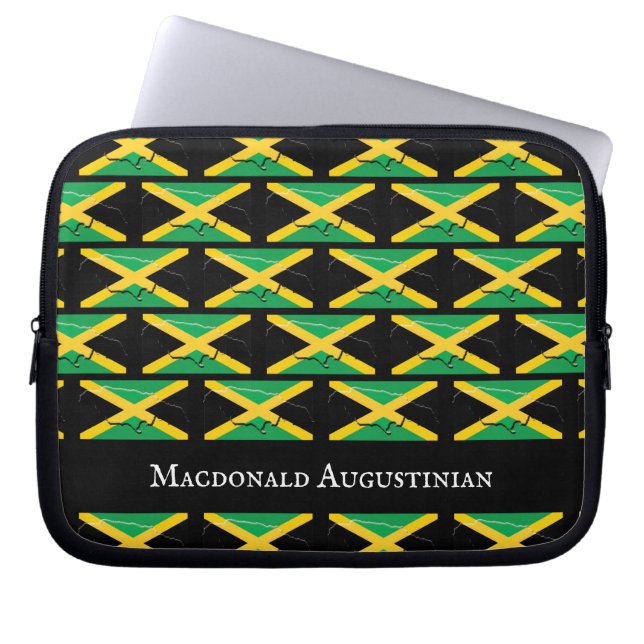 Funda Para Portátil BANDERA JAMAICA personalizada (Frente)
