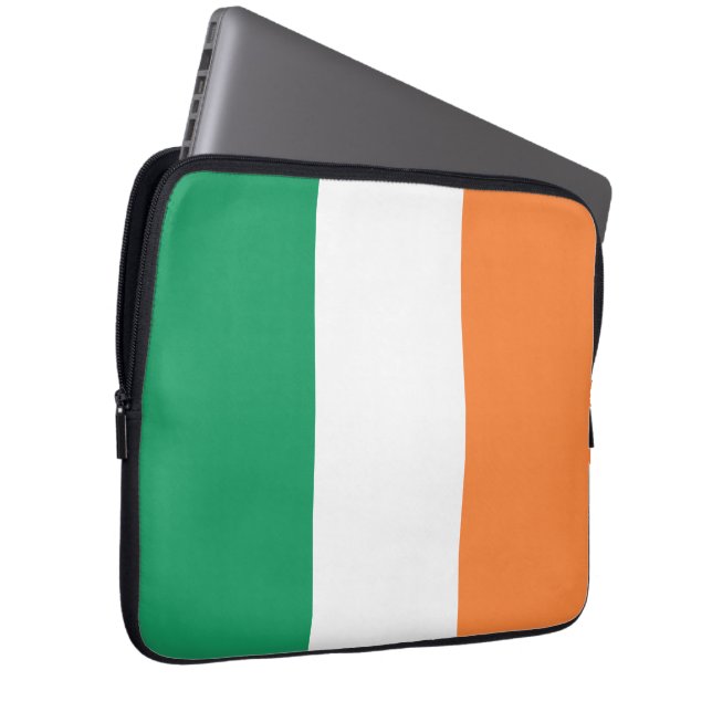 Funda Para Portátil Bandera nacional de Irlanda, norma irlandesa, cart (Anverso derecho)