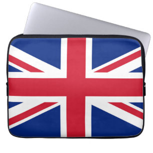 Funda Para Portátil Bandera nacional de Union Jack del Reino Unido Ing