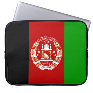 Funda Para Portátil Bandera patriótica de Afganistán