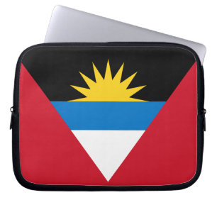 Funda Para Portátil Bandera Patriótica de Antigua y Barbuda