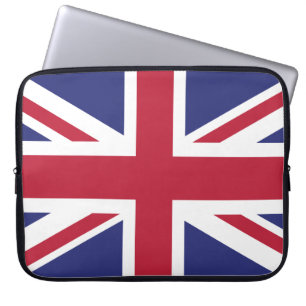 Funda Para Portátil Bandera Patriótica del Reino Unido