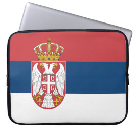 Funda Para Portátil Bandera serbia