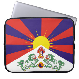Funda Para Portátil Bandera tibetana