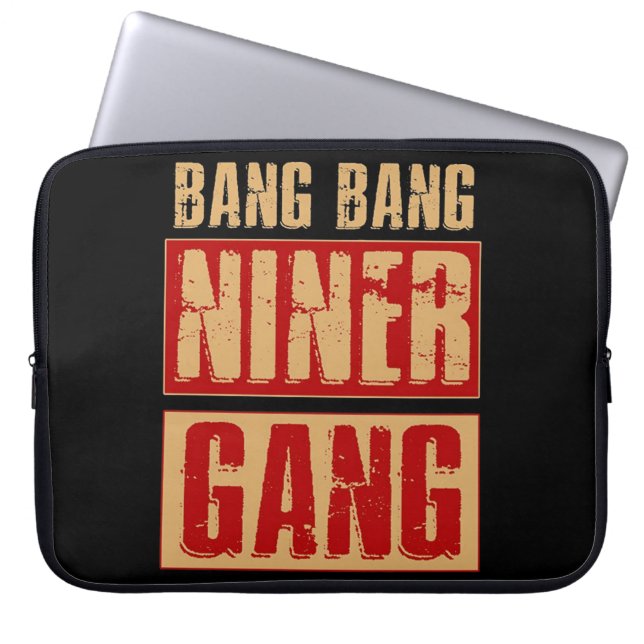 Funda Para Portátil Bang Bang Niner Gang (Frente)