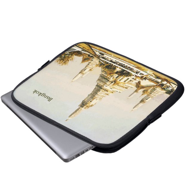 Funda Para Portátil Bangkok, Tailandia (Inferior anverso)