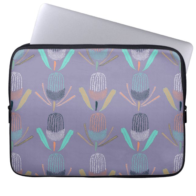 Funda Para Portátil Banksia Lilac (Frente)