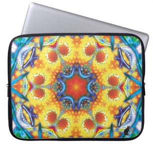 Funda para portátil BannaPuddin Kaleidoscopio