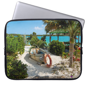 Funda Para Portátil Barco de naufragio del Caribe