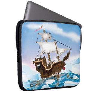 Funda Para Portátil Barco para romper el hielo