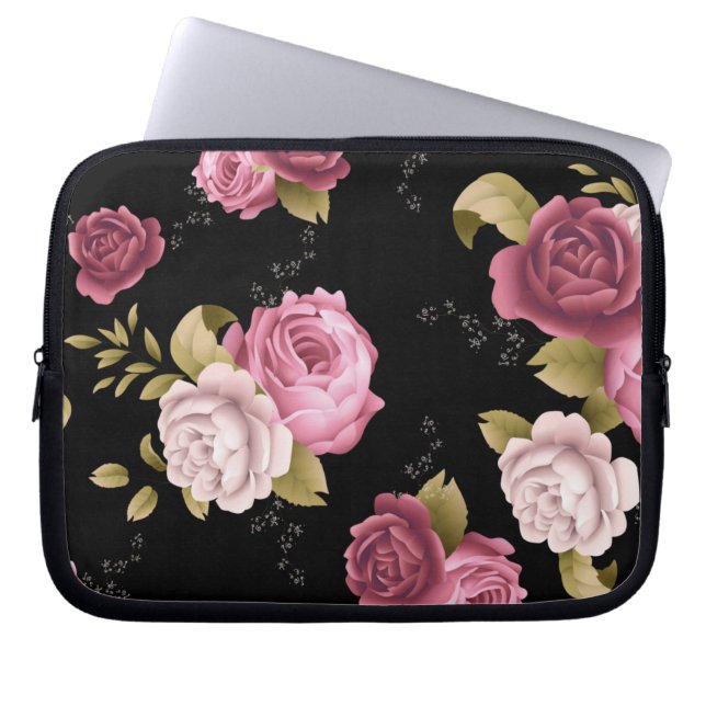 Funda Para Portátil Barcos de Rosas 3 (Frente)