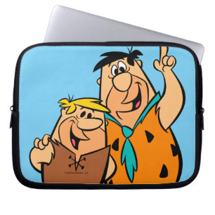 Funda Para Portátil Barney Rubble y Fred Flintstone