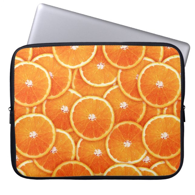 Funda Para Portátil Barras de mandarina (Frente)