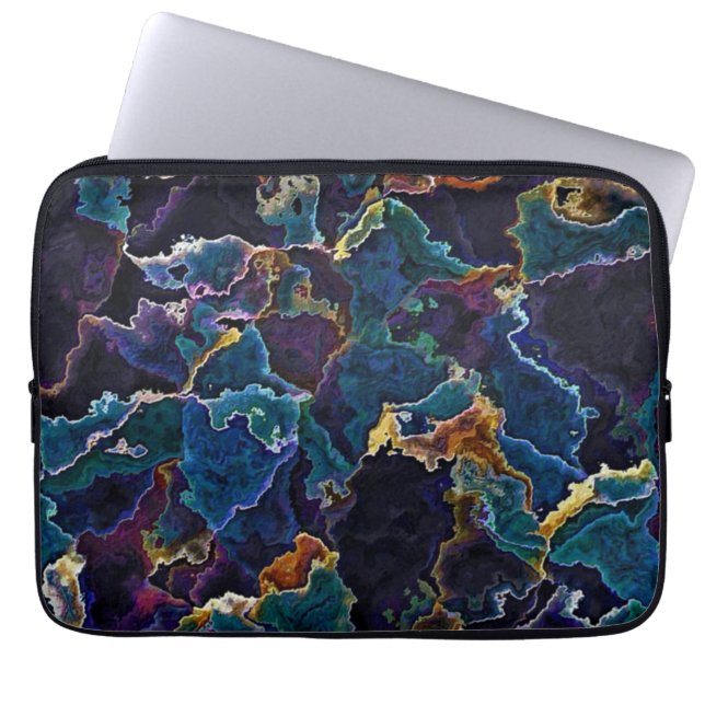 Funda Para Portátil Barrido de petróleo (Frente)