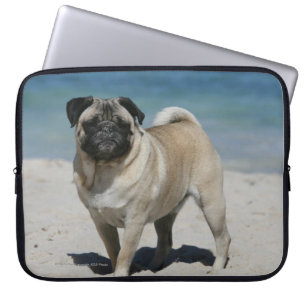 Funda Para Portátil Barro amasado del cervatillo en la playa