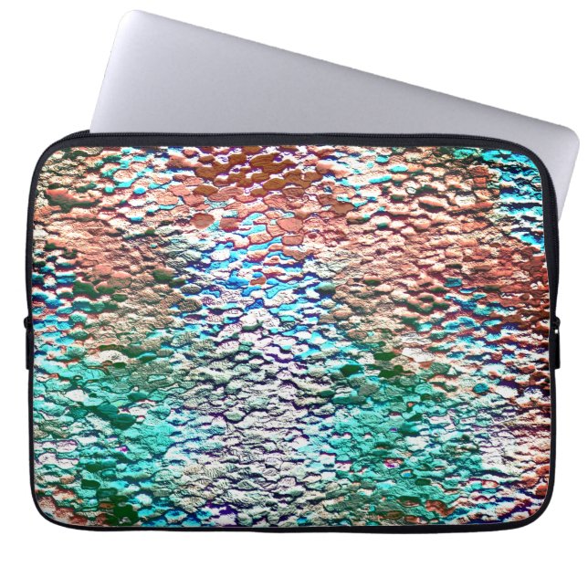 Funda Para Portátil Base de piedra recubierta de mortero rústico y sal (Frente)