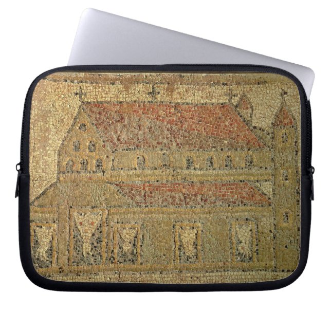 Funda Para Portátil Basílica cristiana, pavimento de mosaico, período (Frente)
