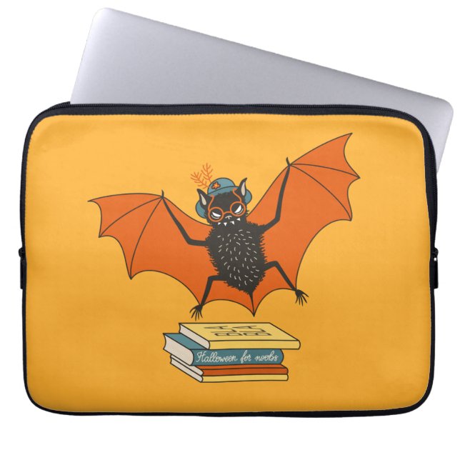 Funda Para Portátil Bat Granny Book Lover (Frente)
