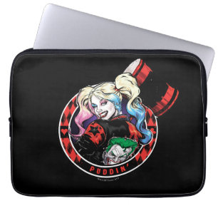 Funda Para Portátil Batman Harley Quinn Winking Con Mallet