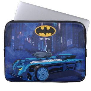 Funda Para Portátil Batman Patrulla Nocturna en la Ciudad de Gotham
