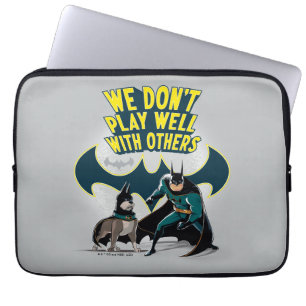 Funda Para Portátil Batman y Ace - No jugamos bien con otros