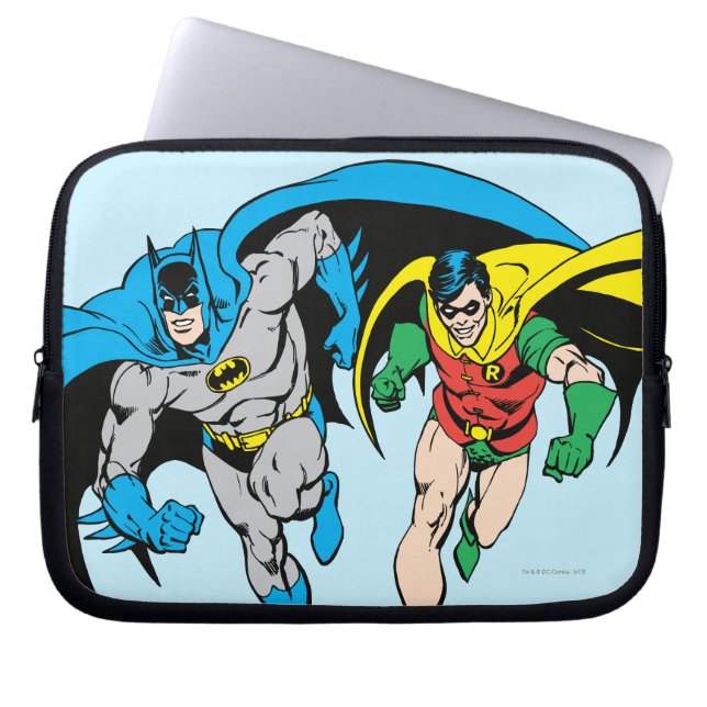 Funda Para Portátil Batman y Robin (Frente)
