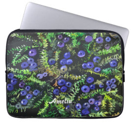 Funda Para Portátil Bayas azules salvajes