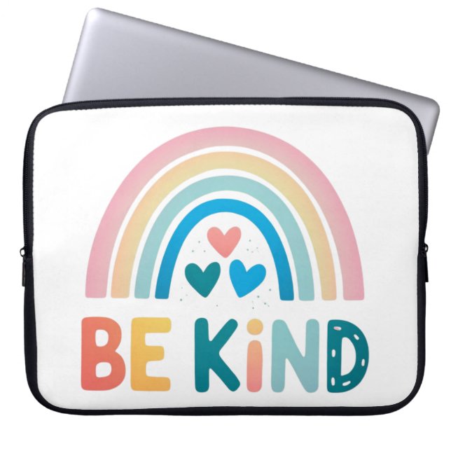 Funda Para Portátil Be Kind Rainbow (Frente)