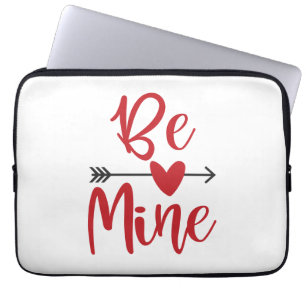 Funda Para Portátil Be Mine Arrow Through Heart El día de San Valentín