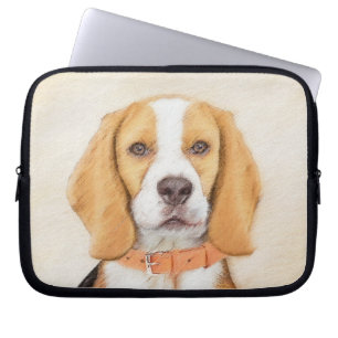 Funda Para Portátil Beagle Hound Dog Pintura original de animales