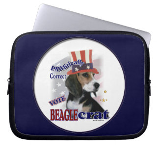 Funda Para Portátil Beagle Humor Político