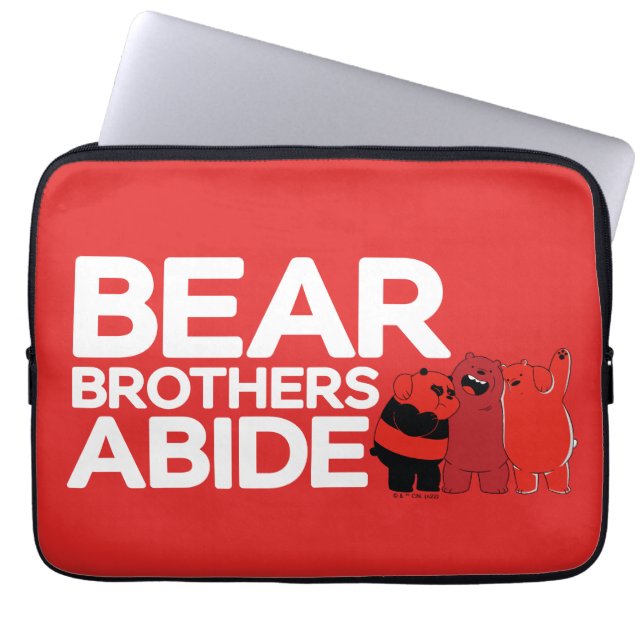 Funda Para Portátil Bear Bears - Bear Brothers Abide (Frente)