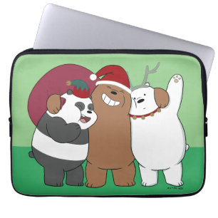 Funda Para Portátil Bear Bears - Saludos de la temporada