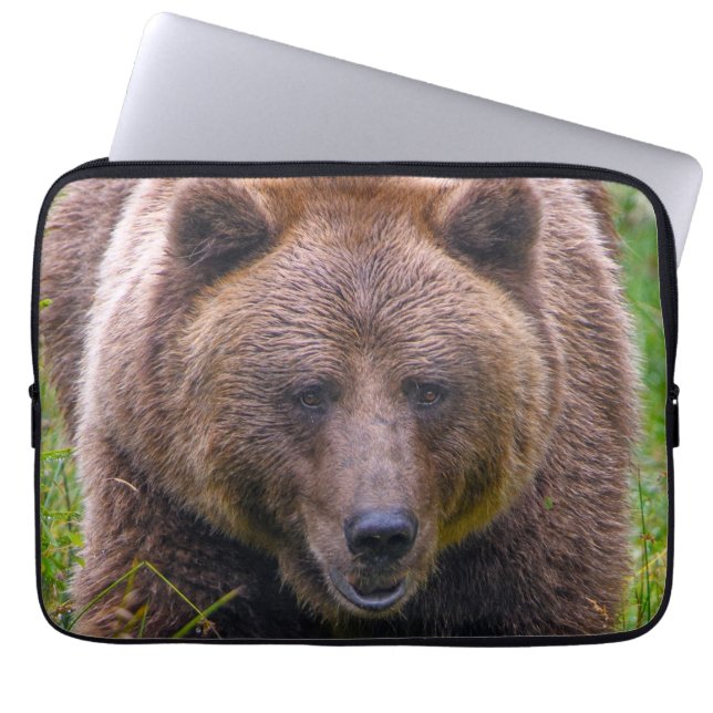 Funda para portátil Bear Brown (Frente)