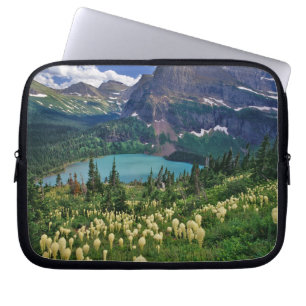 Funda Para Portátil Beargrass sobre el lago Grinnell en Many