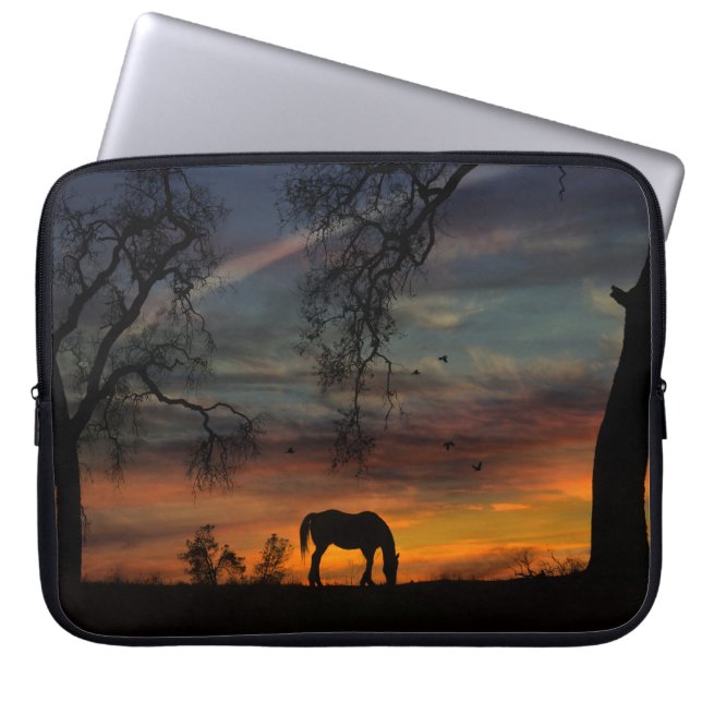 Funda Para Portátil Beautiful Horse Southwestern Laptop Sleeve (Frente)