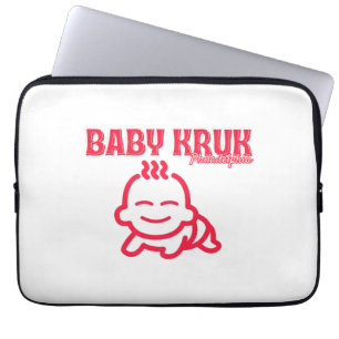 Funda Para Portátil Bebé Divertido Kruk Philadelphia Premium