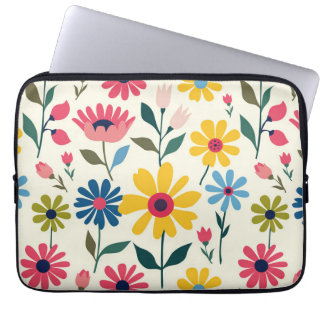 Funda Para Portátil Bebé Flor