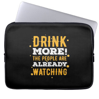 Funda Para Portátil Bebe más cerveza