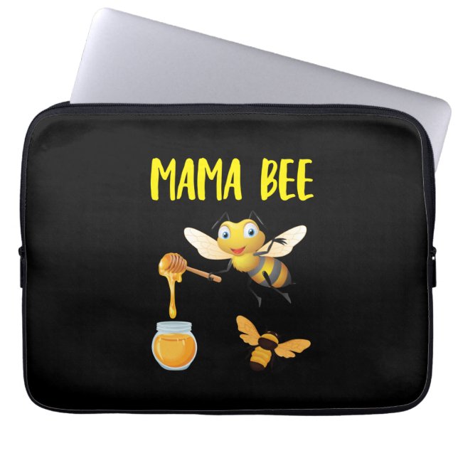 Funda Para Portátil Beekeeper Art Mama Bee (Frente)