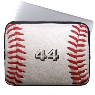 Funda Para Portátil Béisbol con número de Personalizable
