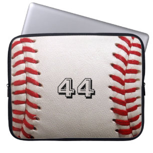 Funda Para Portátil Béisbol con número de Personalizable